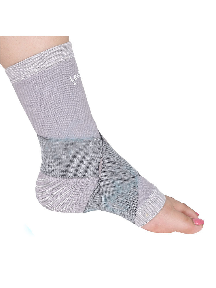 Leeford Ankle Binder Breathable Support For Sprains, Strains & Sports Injuries - M Size