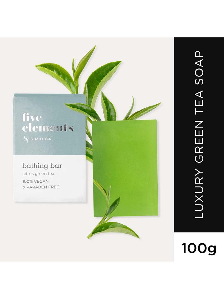 Kimirica Luxury Green Tea Soap, Handmade Refreshing Creamy Bathing Bar With Aloe Vera & Vitamin E-picture-16
