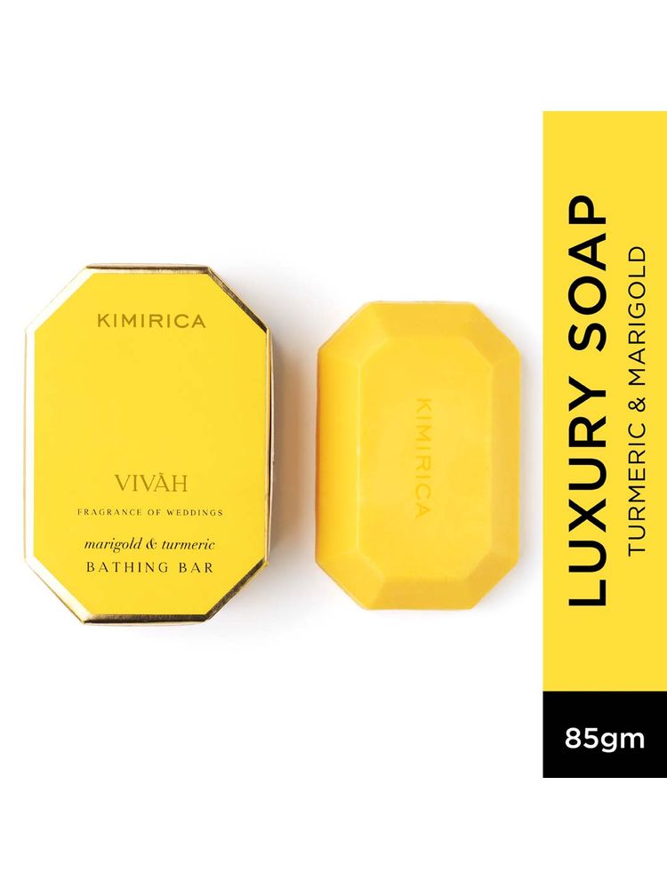 Kimirica Marigold & Turmeric Luxury Soap Bar-image-15