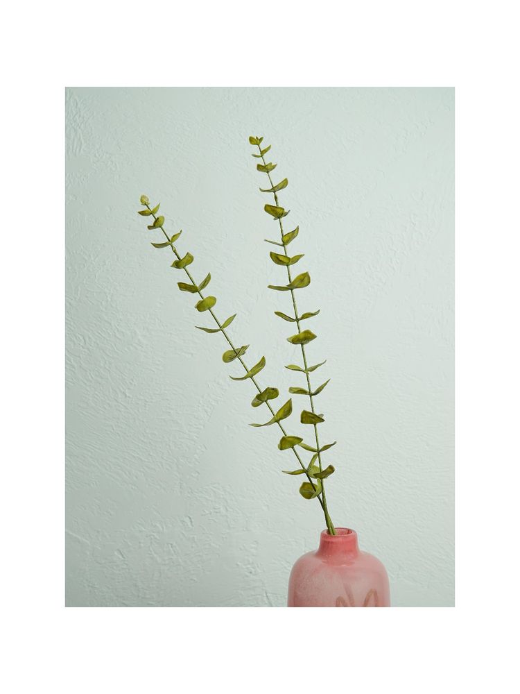 Pure Home + Living Green Artificial Eucalyptus Flower Leaf - Single-image-36