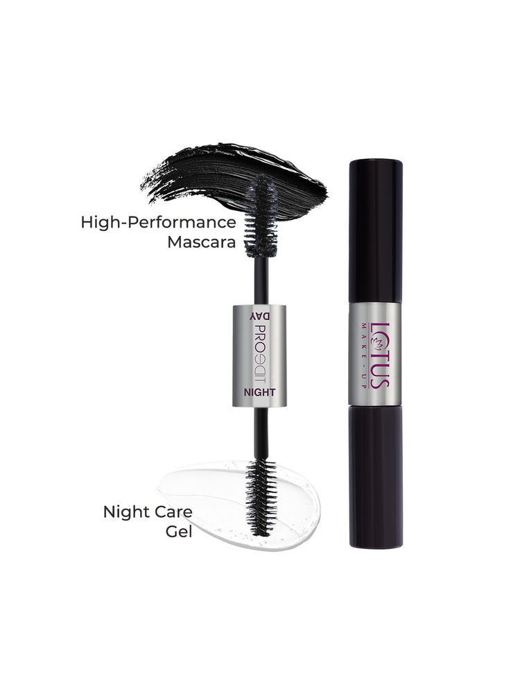 Lotus Make Up Proedit 2 In 1 Day & Night Voluminising Mascara & Lash Care-picture-21