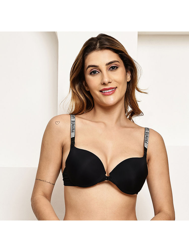 Prettycat Front Open Multi Way Black Pushup Bra-picture-20