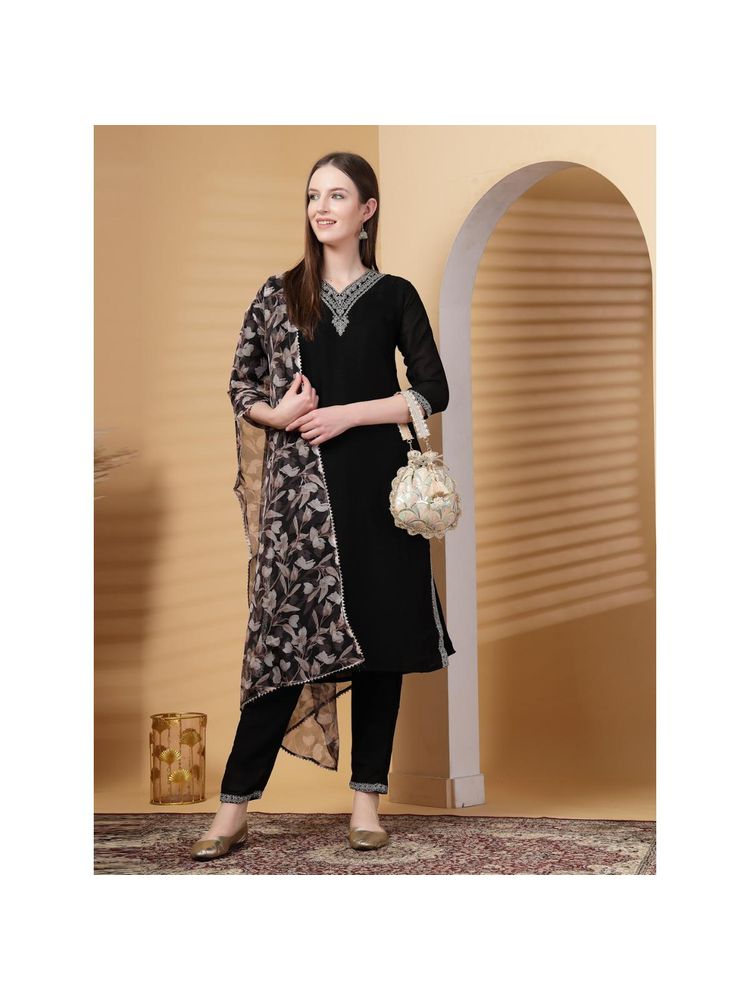 Anekaant Dangle Champagne Gold and Pastel Multi Scale Embroidered Georgette Potli-picture-16