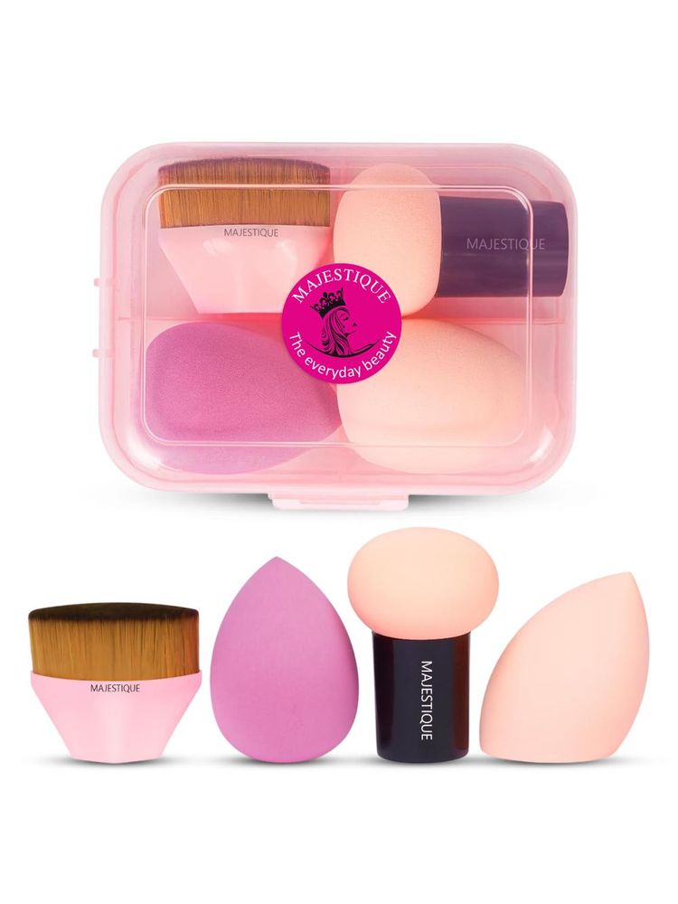 Majestique Foundation Tools Set, Makeup Sponge & Beauty Blender Set-picture-13