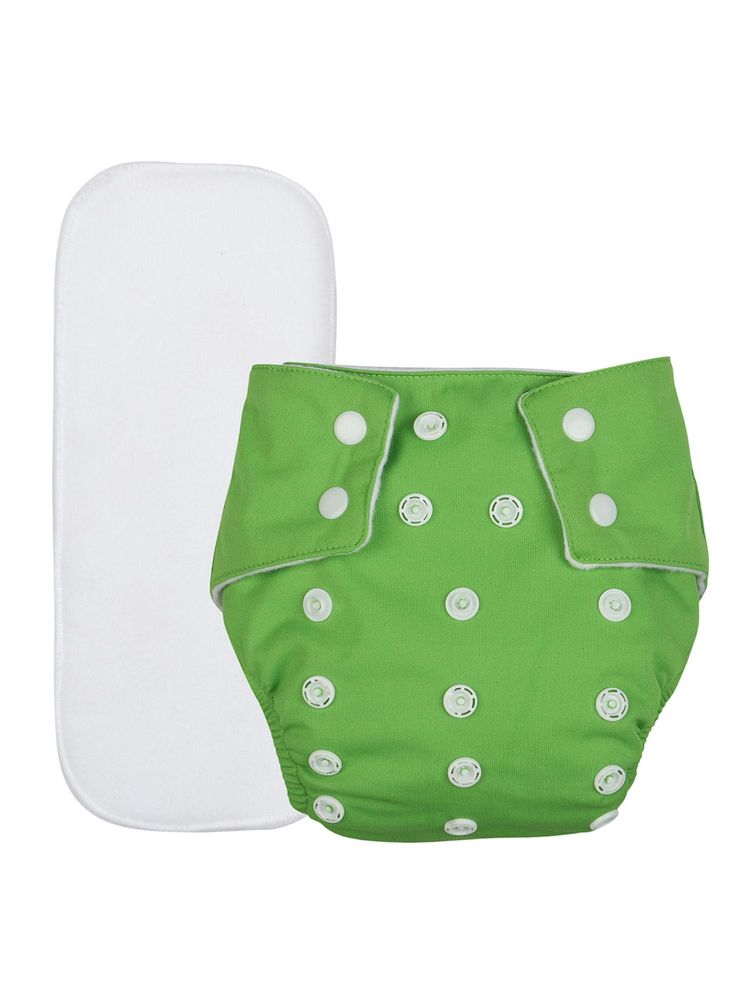 Chinmay Kids Adjustable, Reusable and Washable Printed Button Diaper with Insert