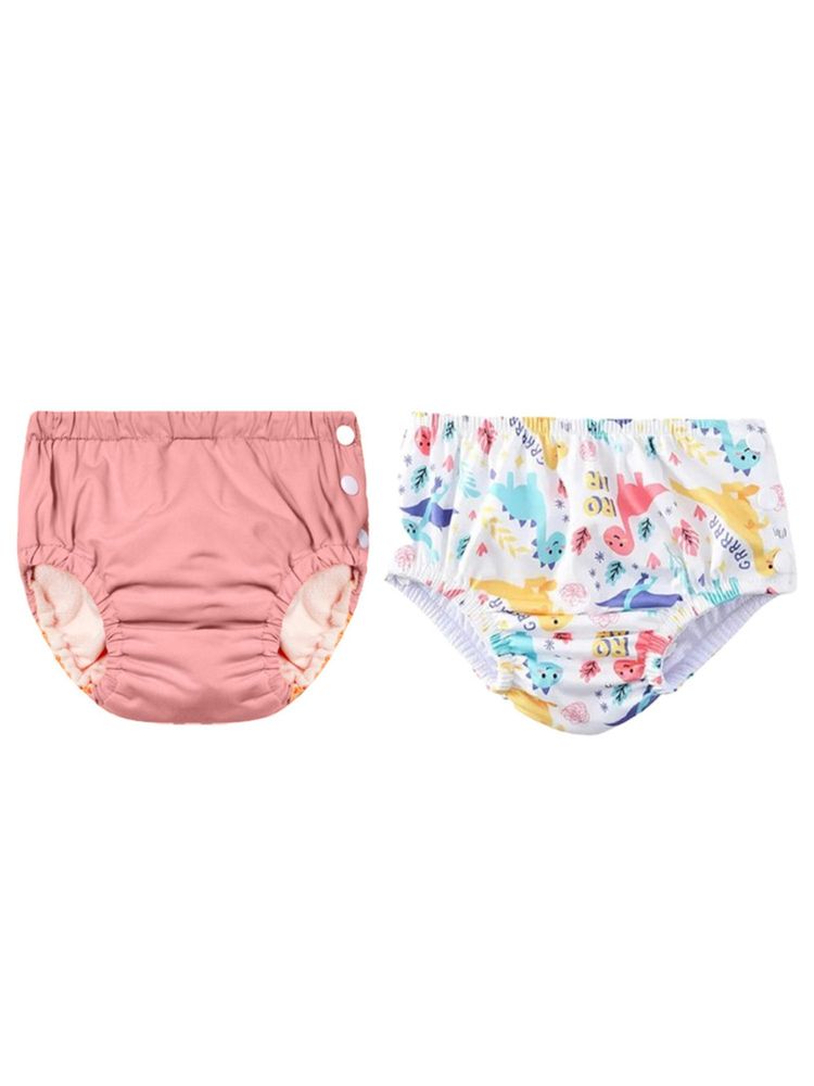 Chinmay Kids Multi-Color Reusable Swim Diapers (L) (Pack of 2) (Pack of 2)