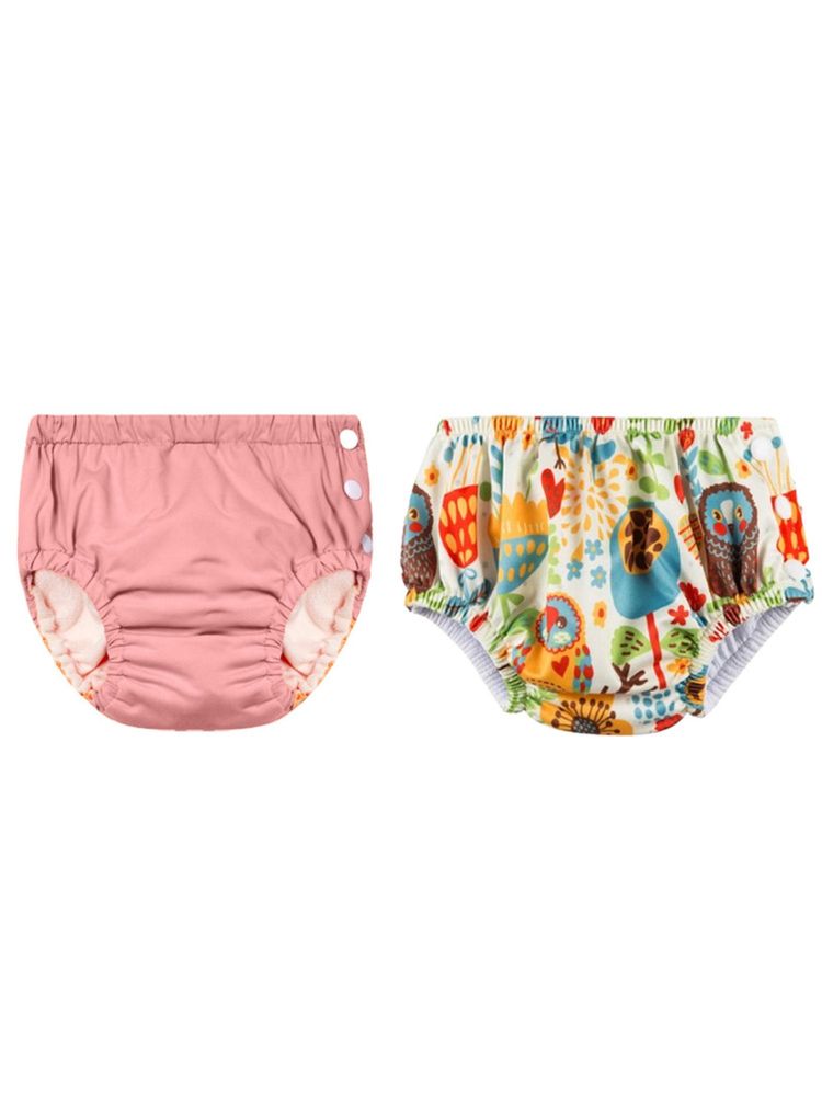 Chinmay Kids Multi-Color Reusable Swim Diapers (L) (Pack of 2) (Pack of 2)
