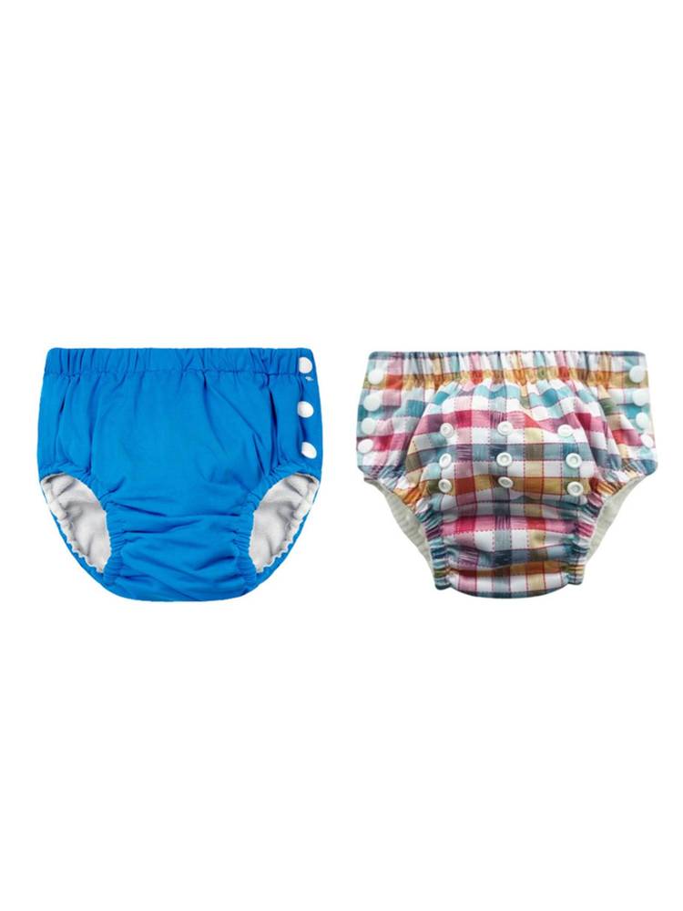 Chinmay Kids Reusable Swim Diaper Pants - Pack of 2 (4BT_SWIM_02) (Large)
