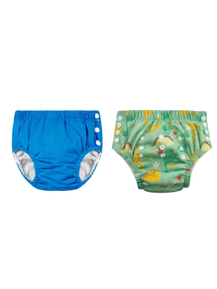 Chinmay Kids Reusable Swim Diaper Pants - Pack of 2 (4BT_SWIM_04) (Large)