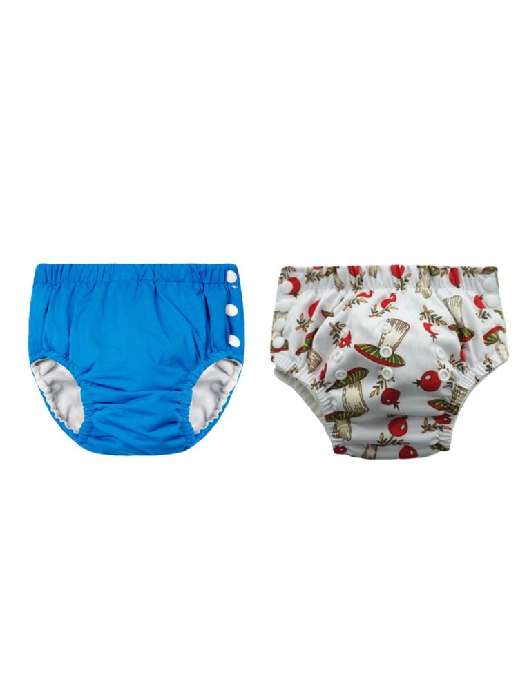 Chinmay Kids Reusable Swim Diaper Pants - Pack of 2 (4BT_SWIM_12) (Large)