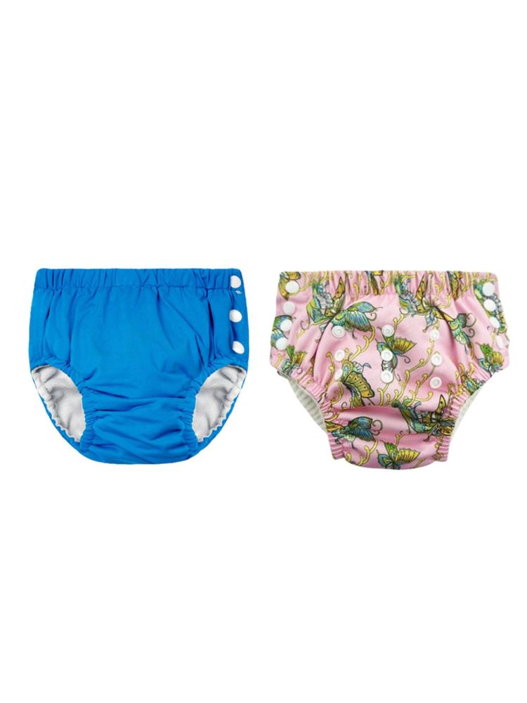 Chinmay Kids Reusable Swim Diaper Pants - Pack of 2 (4BT_SWIM_18) (Large)