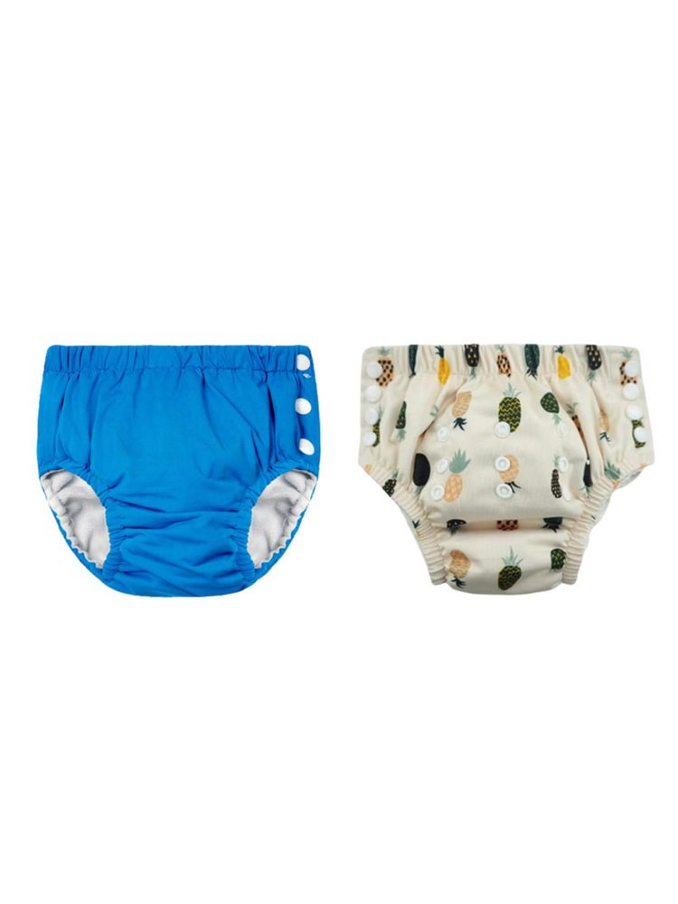 Chinmay Kids Reusable Swim Diaper Pants - Pack of 2 (4BT_SWIM_25) (Large)