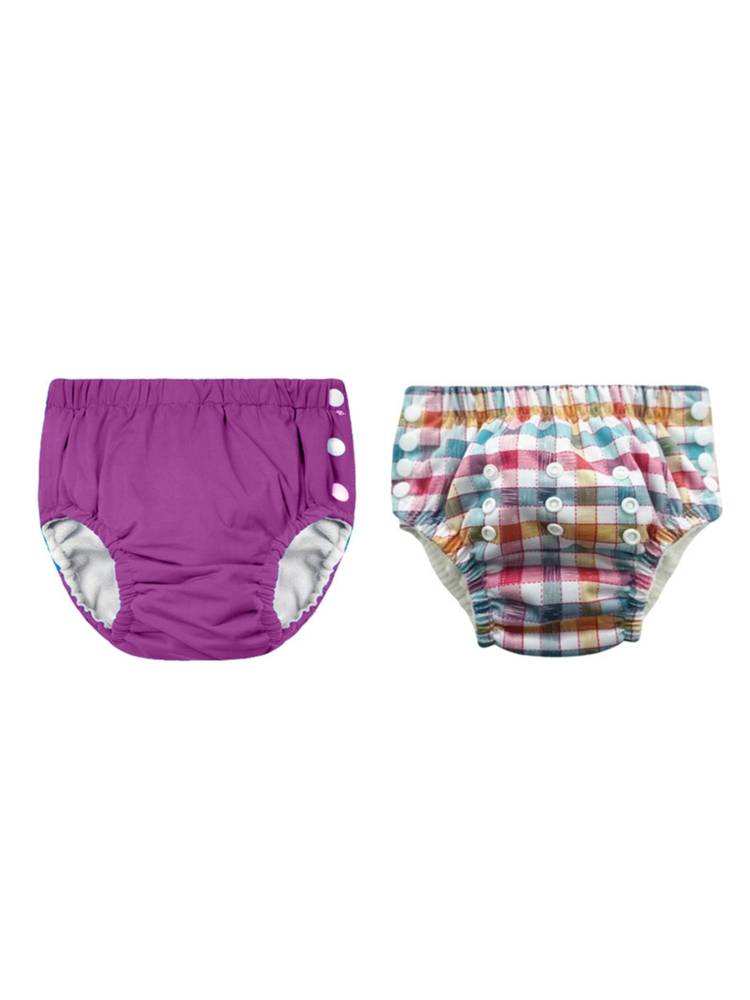 Chinmay Kids Reusable Swim Diaper Pants - Pack of 2 (4BT_SWIM_27) (Large)