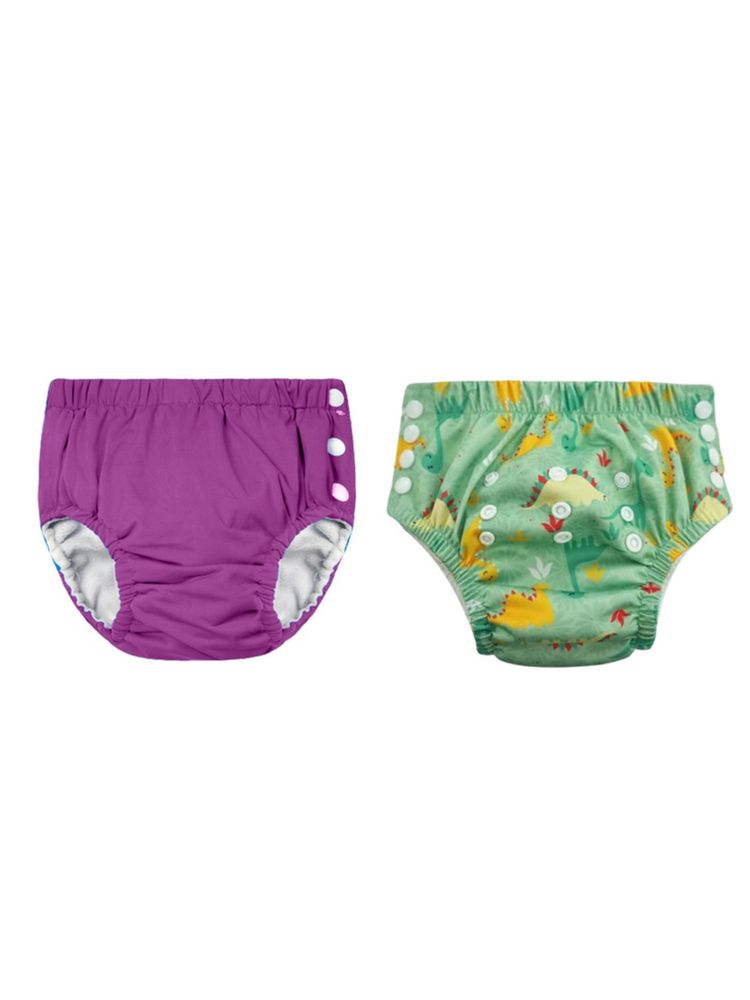 Chinmay Kids Reusable Swim Diaper Pants - Pack of 2 (4BT_SWIM_29) (Large)