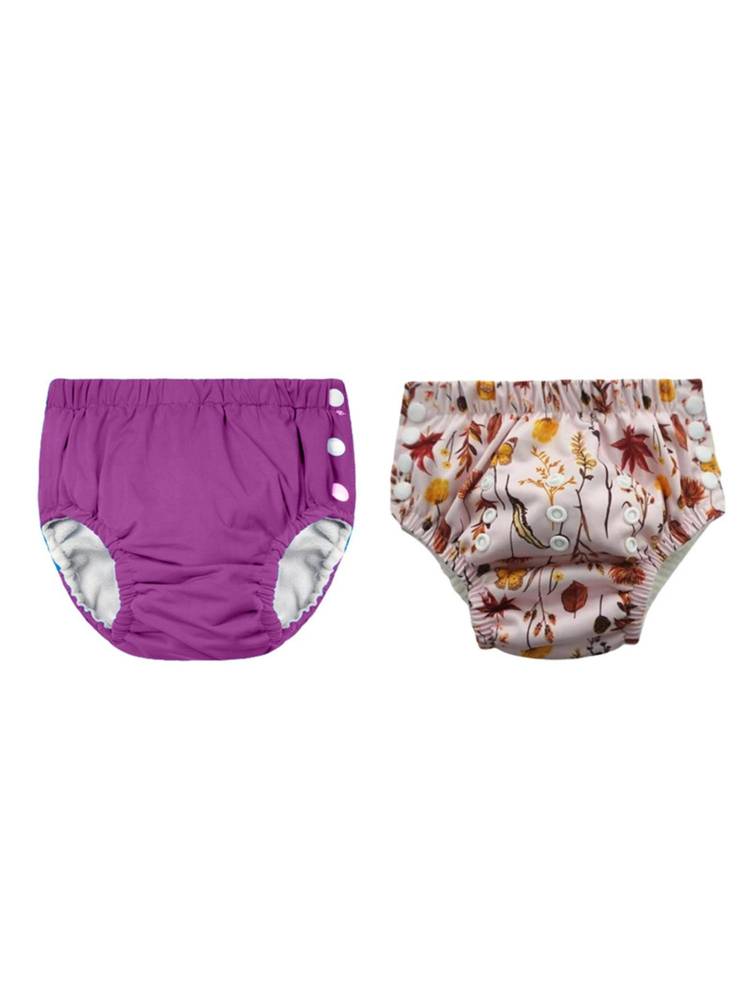 Chinmay Kids Reusable Swim Diaper Pants - Pack of 2 (4BT_SWIM_32) (Large)