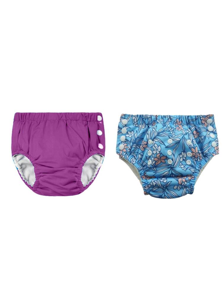 Chinmay Kids Reusable Swim Diaper Pants - Pack of 2 (4BT_SWIM_40) (Large)