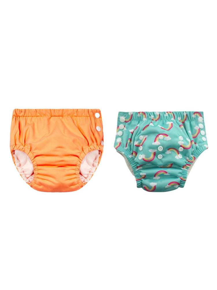 Chinmay Kids Reusable Swim Diaper Pants - Pack of 2 (4BT_SWIM_55) (Large)