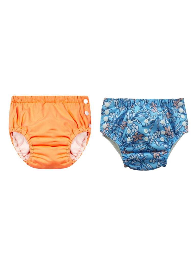 Chinmay Kids Reusable Swim Diaper Pants - Pack of 2 (4BT_SWIM_65) (Large)