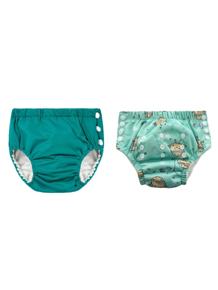 Chinmay Kids Reusable Swim Diaper Pants - Pack of 2 (4BT_SWIM_101) (Large)
