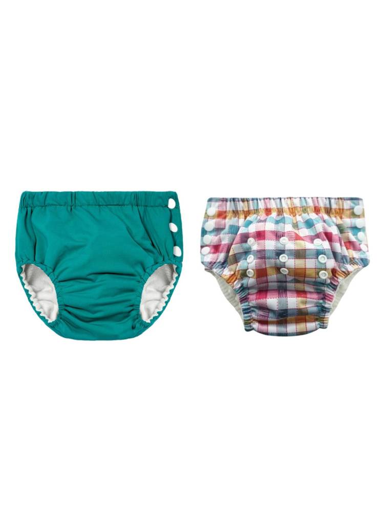 Chinmay Kids Reusable Swim Diaper Pants - Pack of 2 (4BT_SWIM_102) (Large)