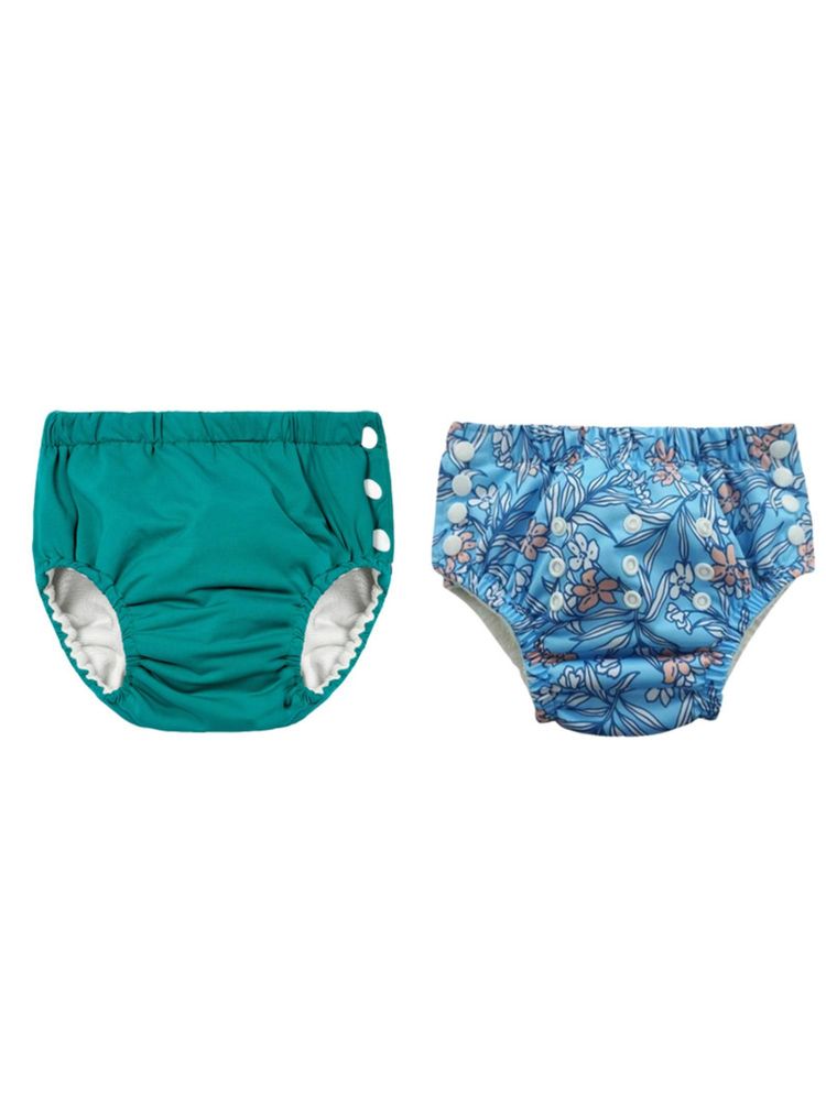 Chinmay Kids Reusable Swim Diaper Pants - Pack of 2 (4BT_SWIM_115) (Large)