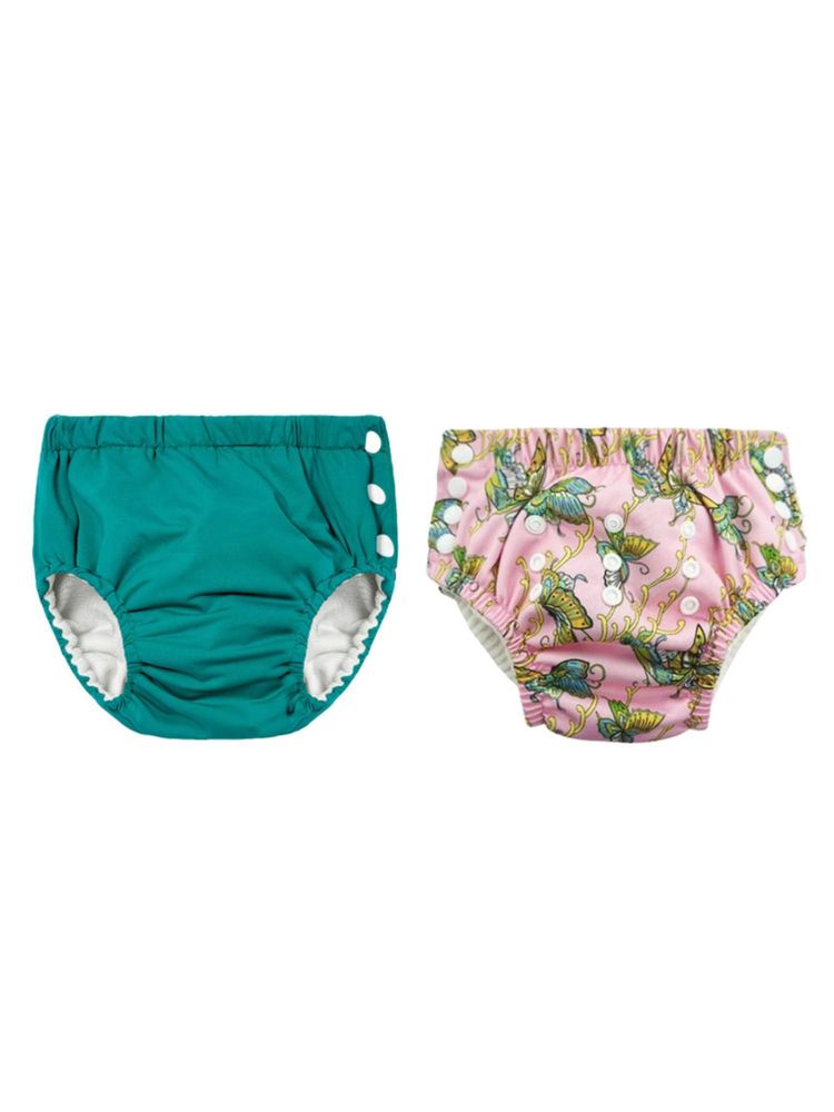 Chinmay Kids Reusable Swim Diaper Pants - Pack of 2 (4BT_SWIM_118) (Large)