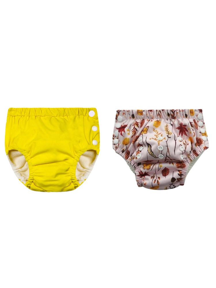 Chinmay Kids Reusable Swim Diaper Pants - Pack of 2 (4BT_SWIM_157) (Large)