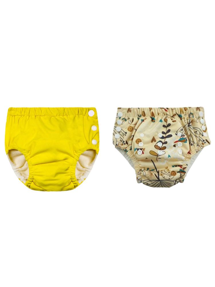 Chinmay Kids Reusable Swim Diaper Pants - Pack of 2 (4BT_SWIM_158) (Large)