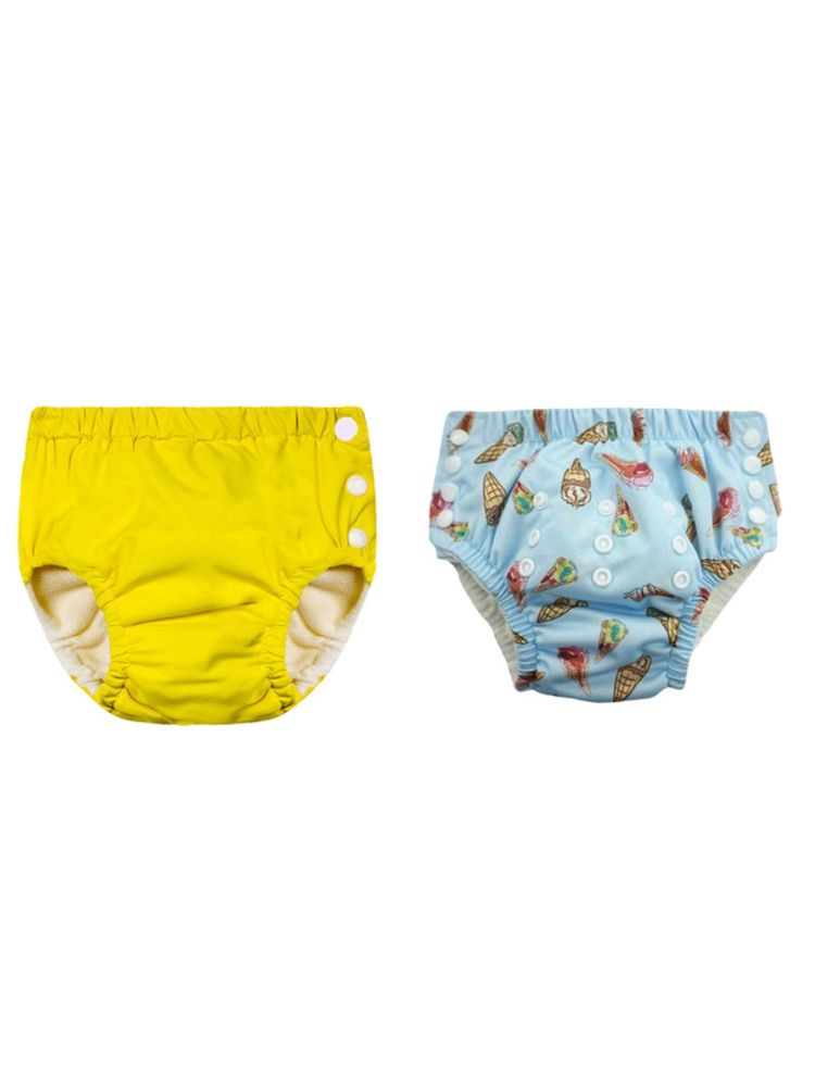 Chinmay Kids Reusable Swim Diaper Pants - Pack of 2 (4BT_SWIM_160) (Large)