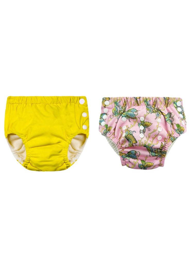 Chinmay Kids Reusable Swim Diaper Pants - Pack of 2 (4BT_SWIM_168) (Large)