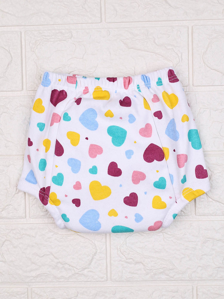 Moms Home Cotton Unisex Baby Padded Underwear (Pack of 3)