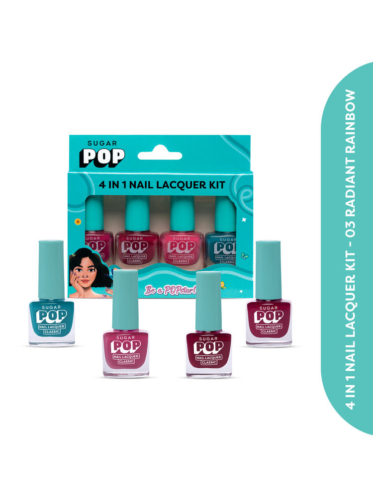 SUGAR POP 4 In 1 Nail Lacquer Kit - 03 Radiant Rainbow-image-23