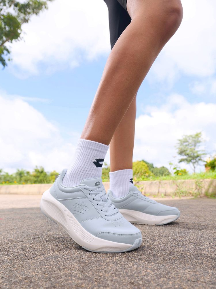 LOTTO Urban Rush Blue Running Shoes for Women-image-33