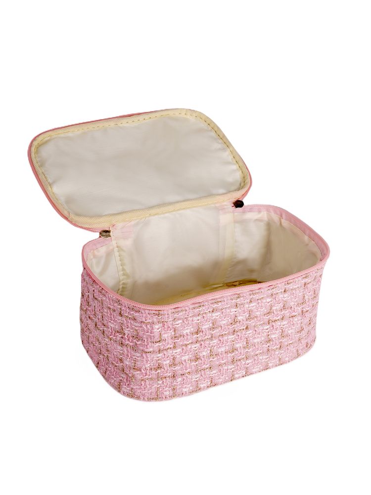 Bronson Professional Pink Makeup Pouch Cosmetic Organizer Kit Jewellery Storage Vanity
