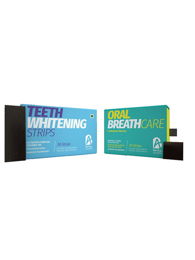 Bonayu Teeth Whitening Strips + Oral Breath Care Strips(Mouth Wash Substitute)-picture-28