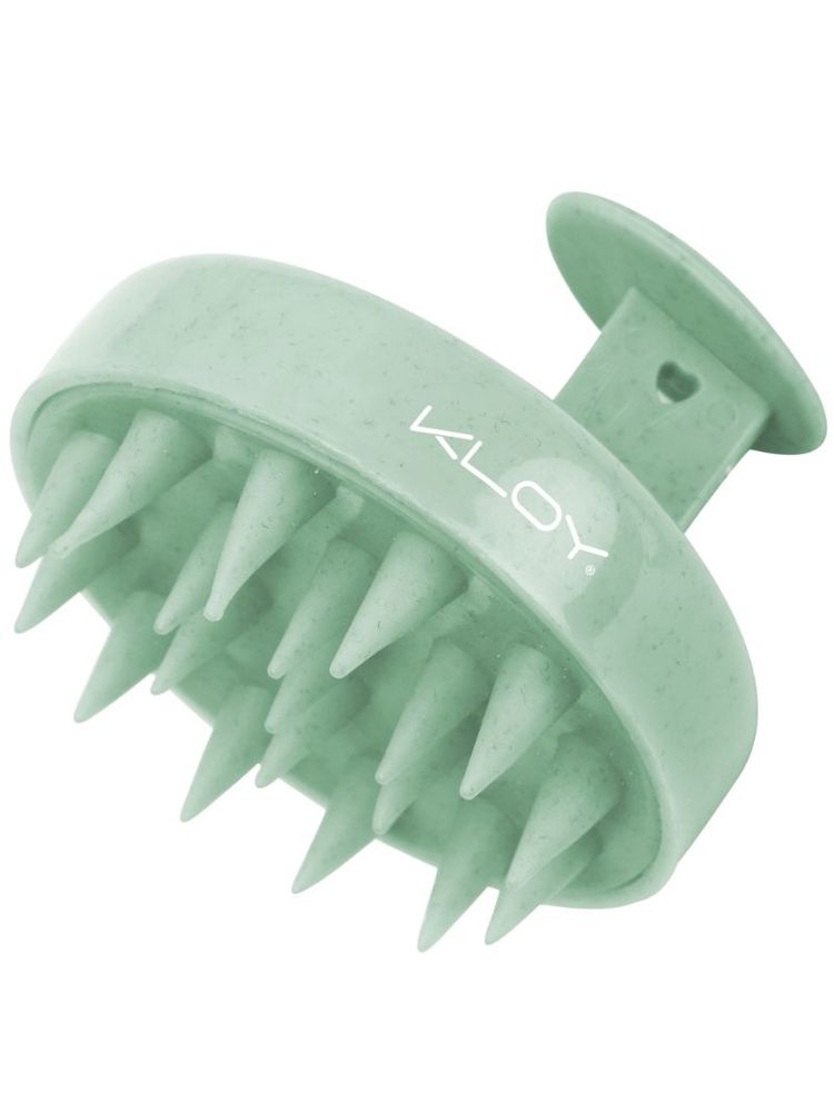 KLOY Round Hair Scalp Massager Shampoo Brush - Light Green-picture-15