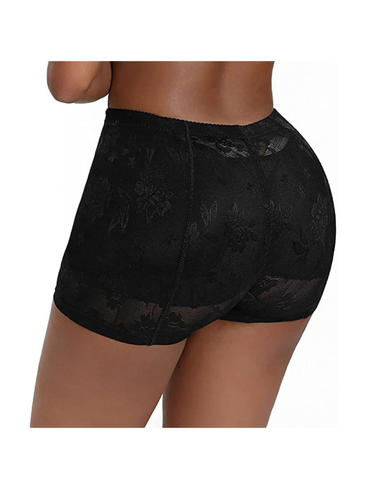 BRACHY Womens Shapewear Butt Lifter Padded Control Panties Body Shaper Brief Black S-image-23