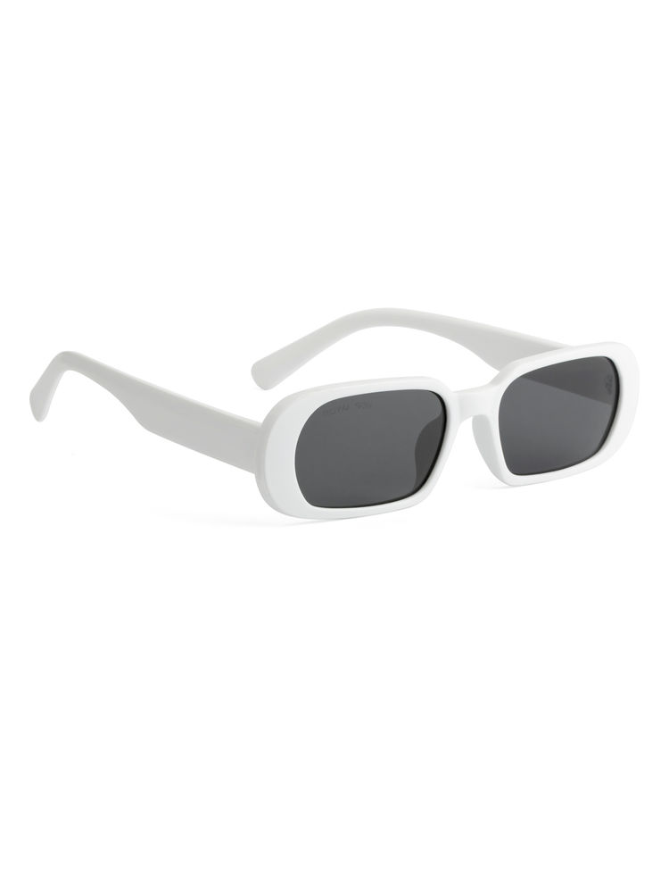 Royal Son Narrow Rectangle UV Protection Sunglasses For Women Sunglasses Black - CHIWM00120-C3-picture-14