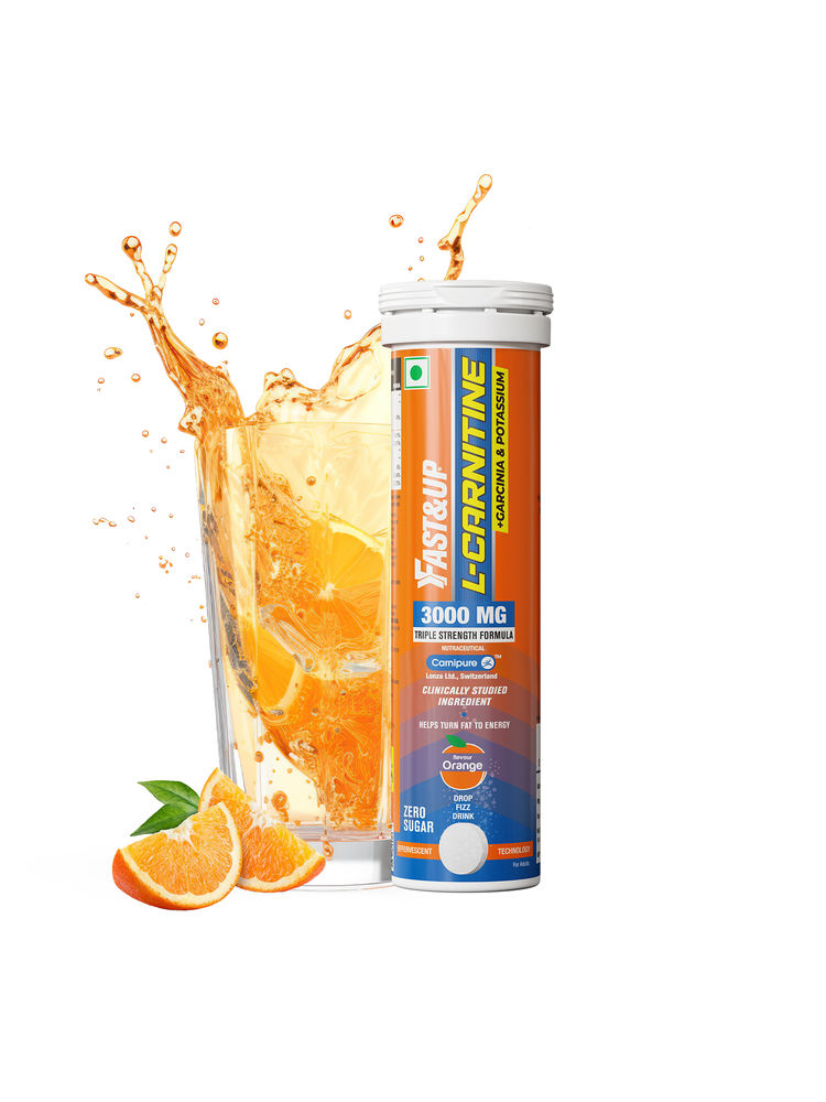 Fast&Up Carnitine 3000Mg Effervescent Tablets - Orange-picture-18