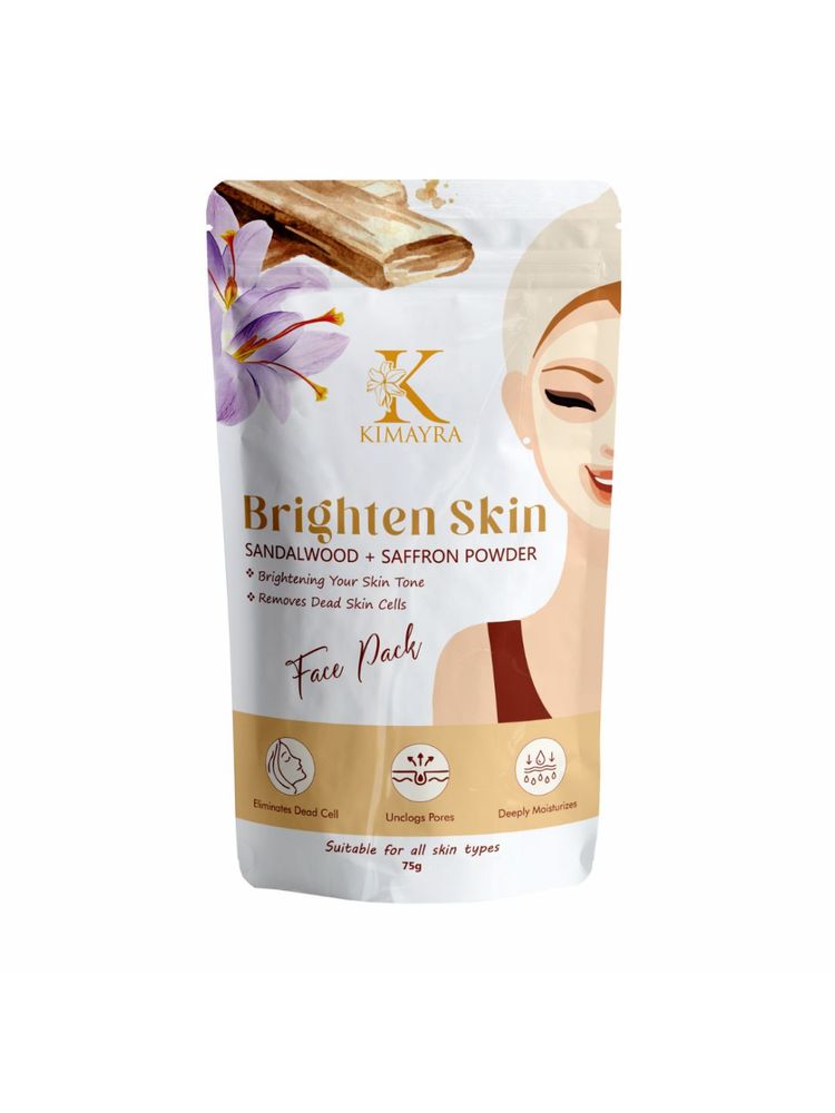 Kimayra Sandalwood + Saffron Face Pack Powder-picture-28