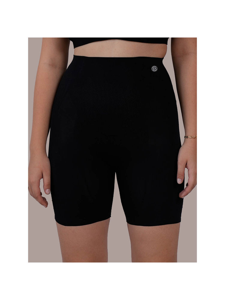 SOIE Women Seamless High Waist Compression Shaper Shorts with Tummy, Hip & Thigh Control-picture-24