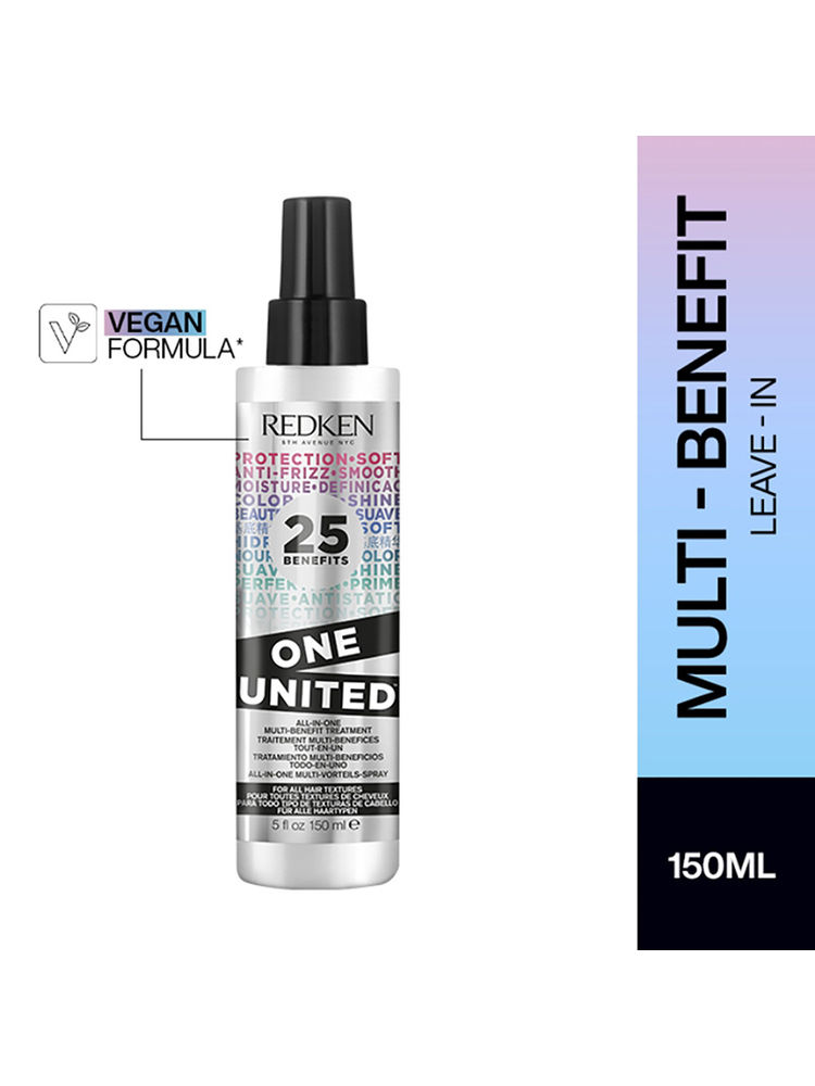 Redken One United Multi Benefit Leave-In Treatment, Hair Serum, For Daily Use