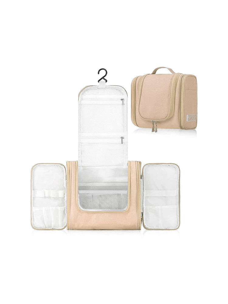 House of Quirk Beige Durable Waterproof Travel Organizer-picture-14