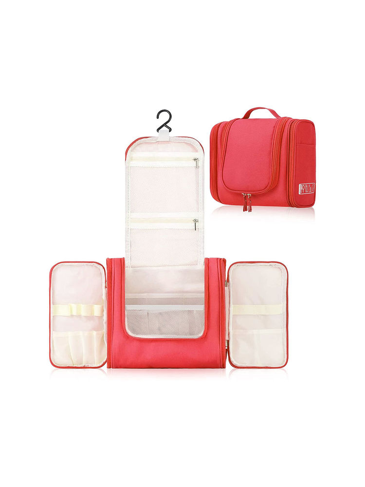 House of Quirk Red Durable Waterproof Travel Organizer-image-4