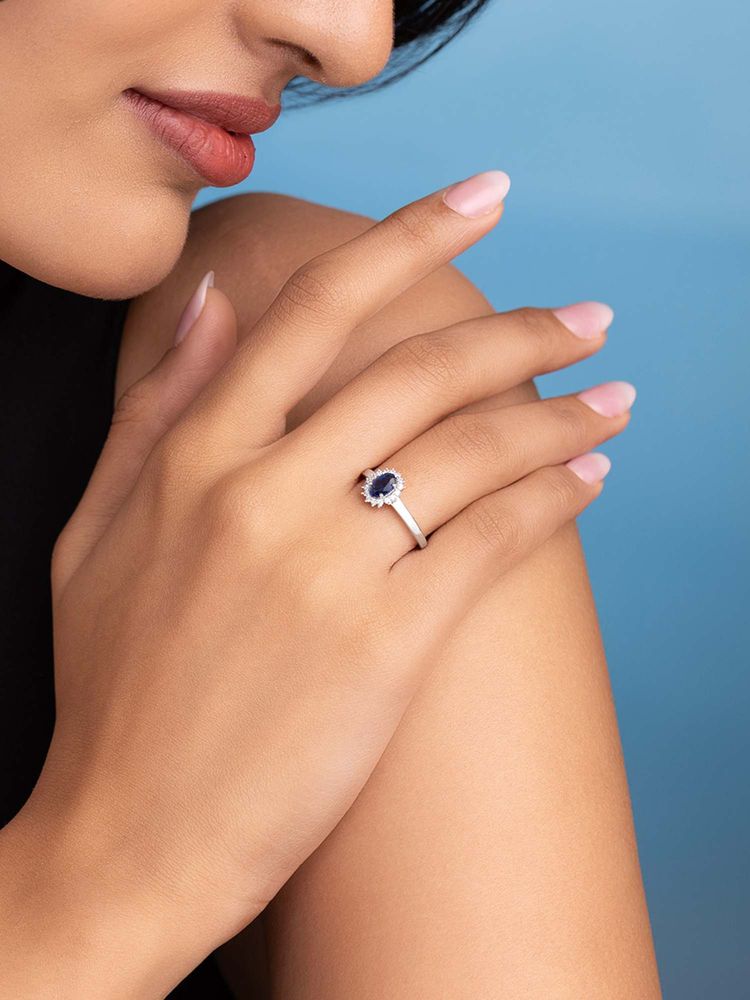 Shaya by CaratLane New Beginnings Ring In 925 Silver-image-0