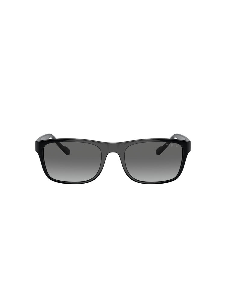Vogue Eyewear Men Gradient Grey Lens Rectangle Sunglasses - 0VO5547SIW44/1153-image-36