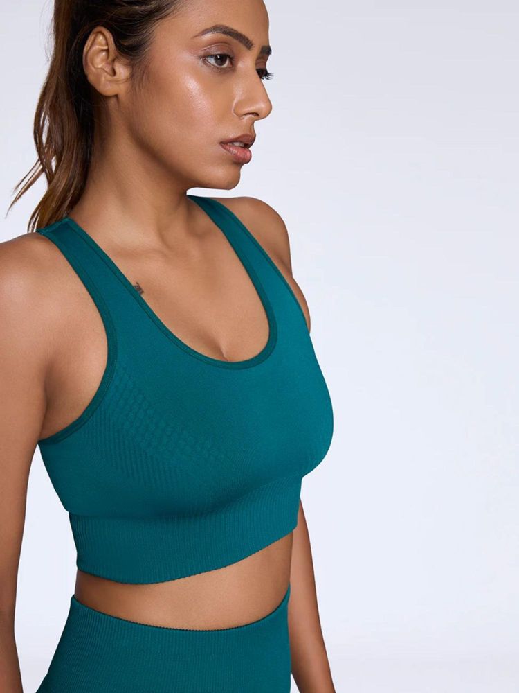 FEIER Teal Tidal Sports Bra-image-36