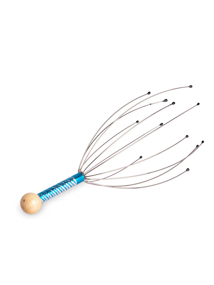 Allure De - Stress Head & Scalp Massager - Promotes Hair Growth - Assorted Colors-image-10