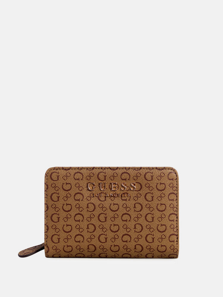 guess fashion Guess Mocha Monogram Saffron French Wallet-picture-21