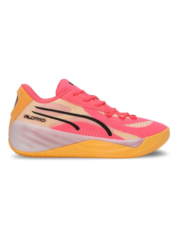 Puma All Pro NITRO Unisex Pink Basketball Shoes (UK 3.5)-picture-22
